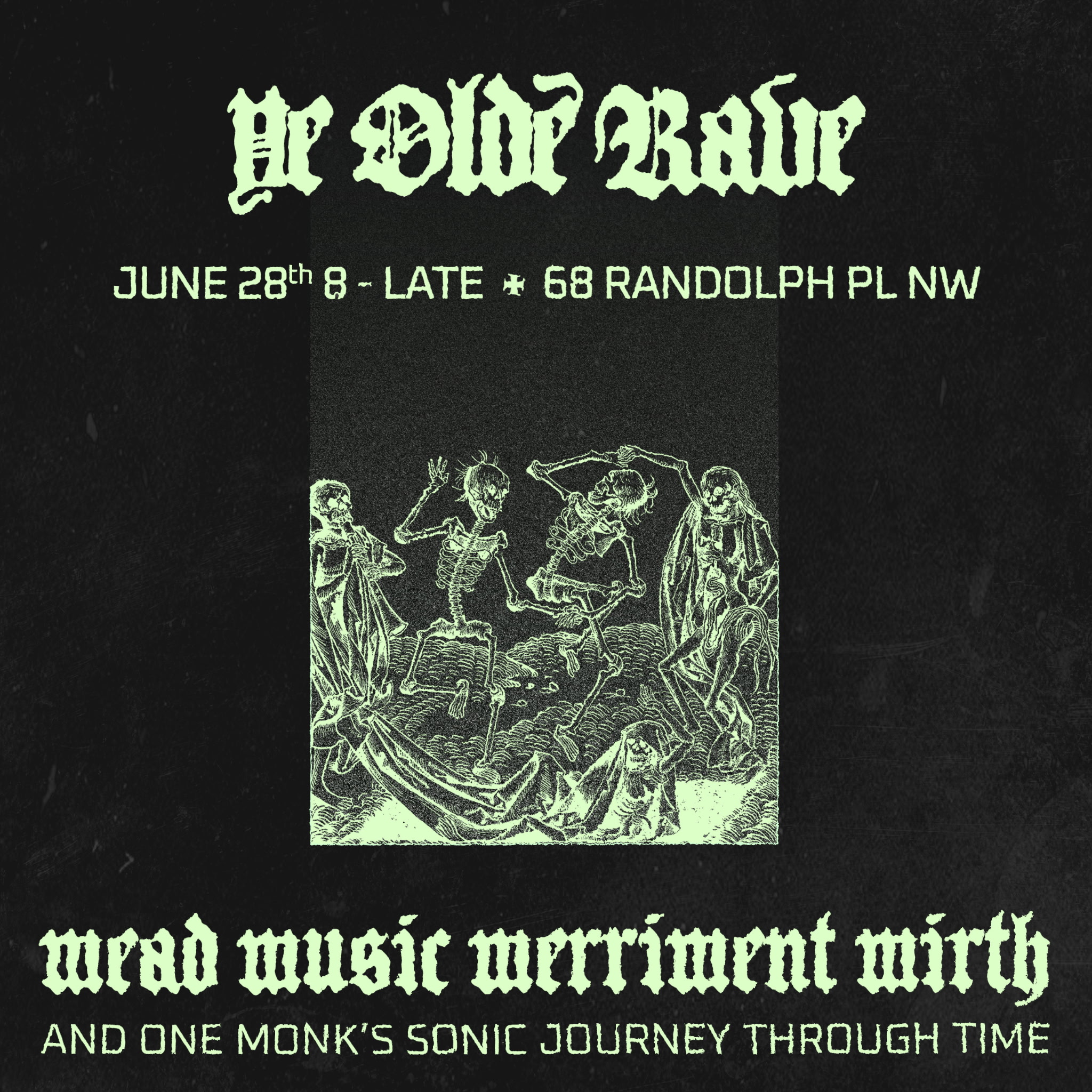 Ye Olde Rave Flyer